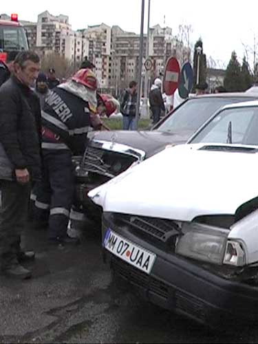 Foto accident CEC Baia Mare (c) eMaramures.ro